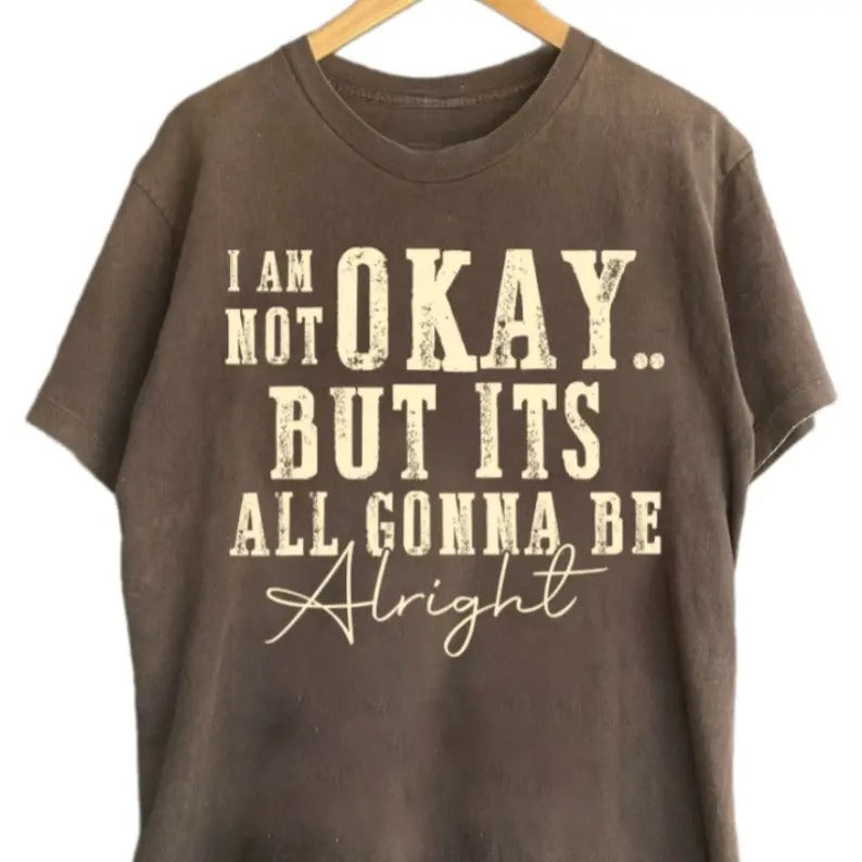 I Am Not Okay Music Album Shirt, World Tour 2025 Shirt, Hip Hop Rap Tee Top Classic, Gift for Fans