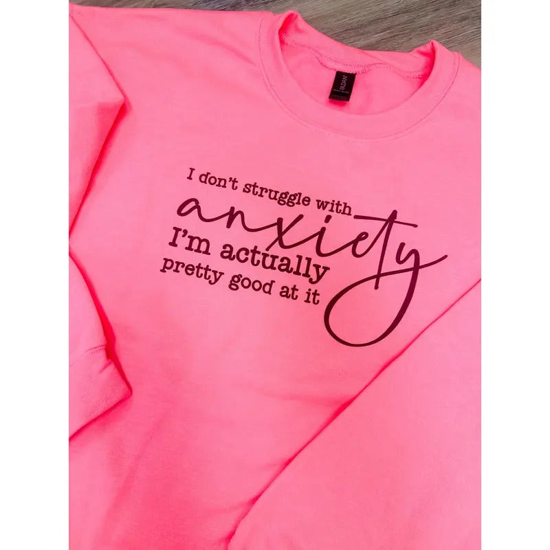 I Don't Struggle Graphic Pullover