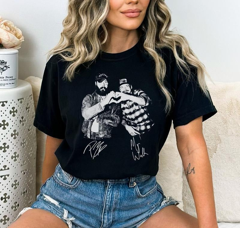 I Had Some Help T-Shirt, Country Music Posty Wallen T-Shirt, It Takes Two To Break A Heart In Two T-Shirt