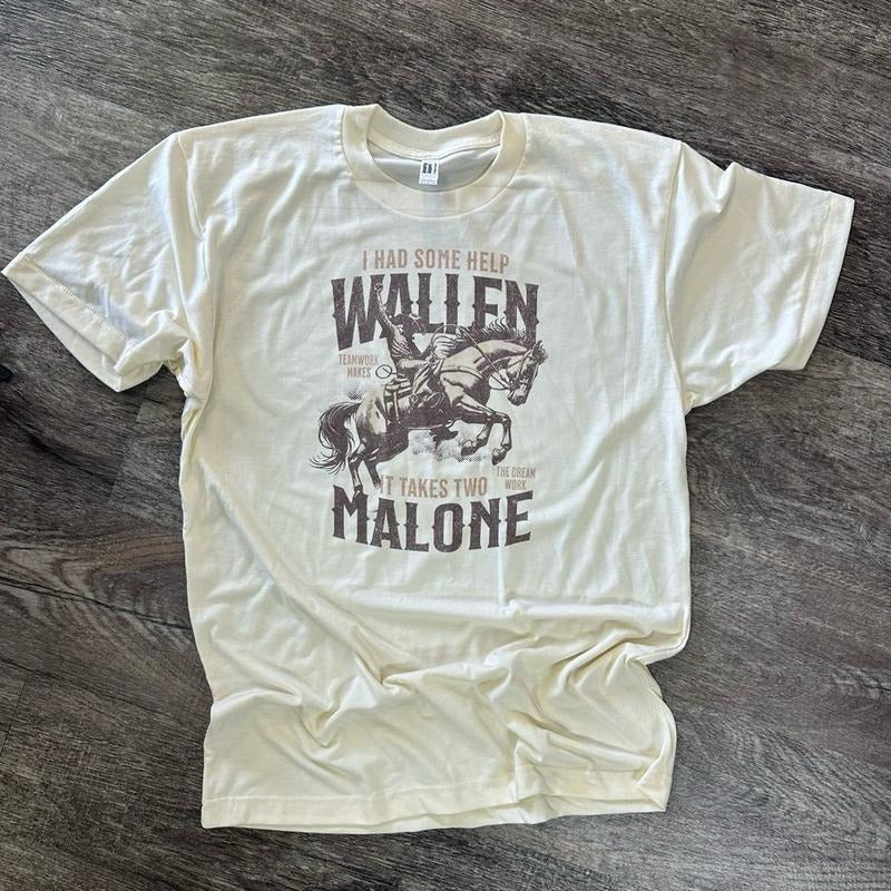I Had Some Help Tee - Country Music Shirt