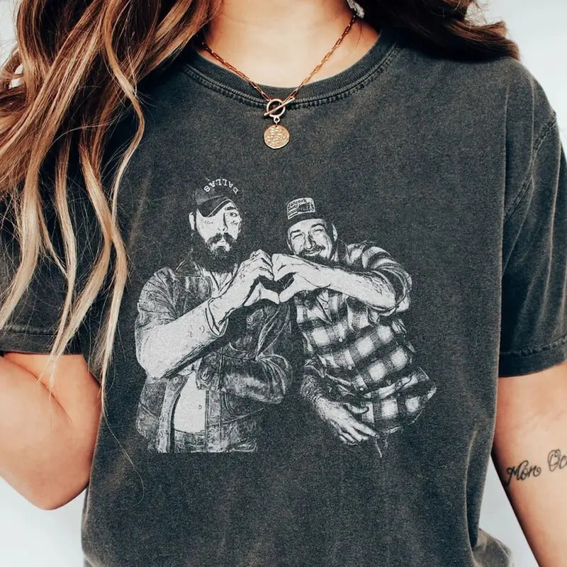 I Had Some Help shirt, Country Music shirt, Posty Wallen shirt, It takes two to break a heart in two shirt Unisex T-Shirt