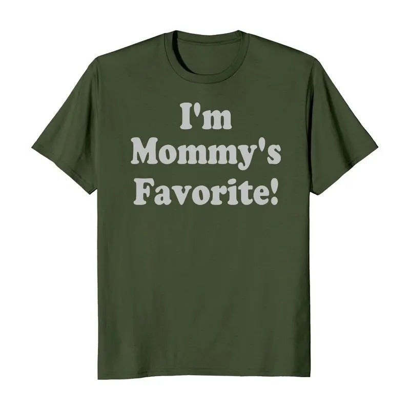 I'm Mommy's Favorite Funny Men's T-Shirt Casual Classic