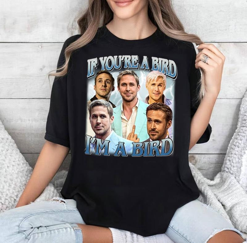 If You're A Bird, I'm A Bird Unisex Softstyle Vintage Shirt, Gift For Woman and Man Unisex T-Shirt
