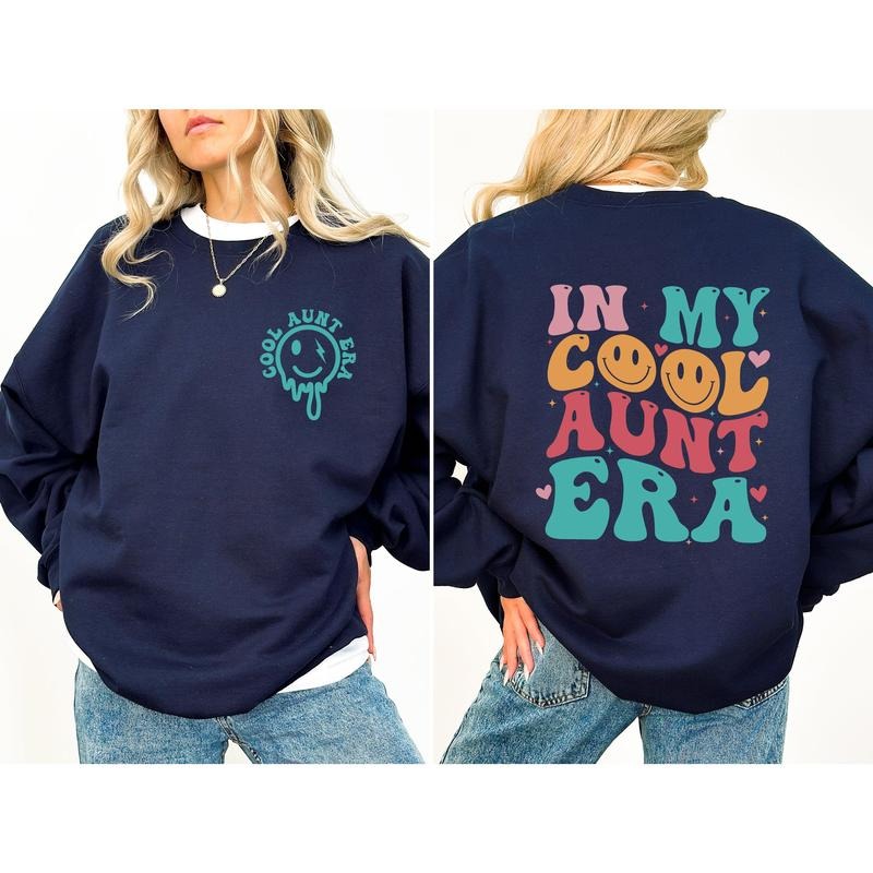 In My Cool Aunt Era Sweatshirt, Aunt Tshirt, In My Aunt, Retro Aunt Graphic Tee, Gift For Aunt, Funny Aunt T-shirt, sweater and Hoodie