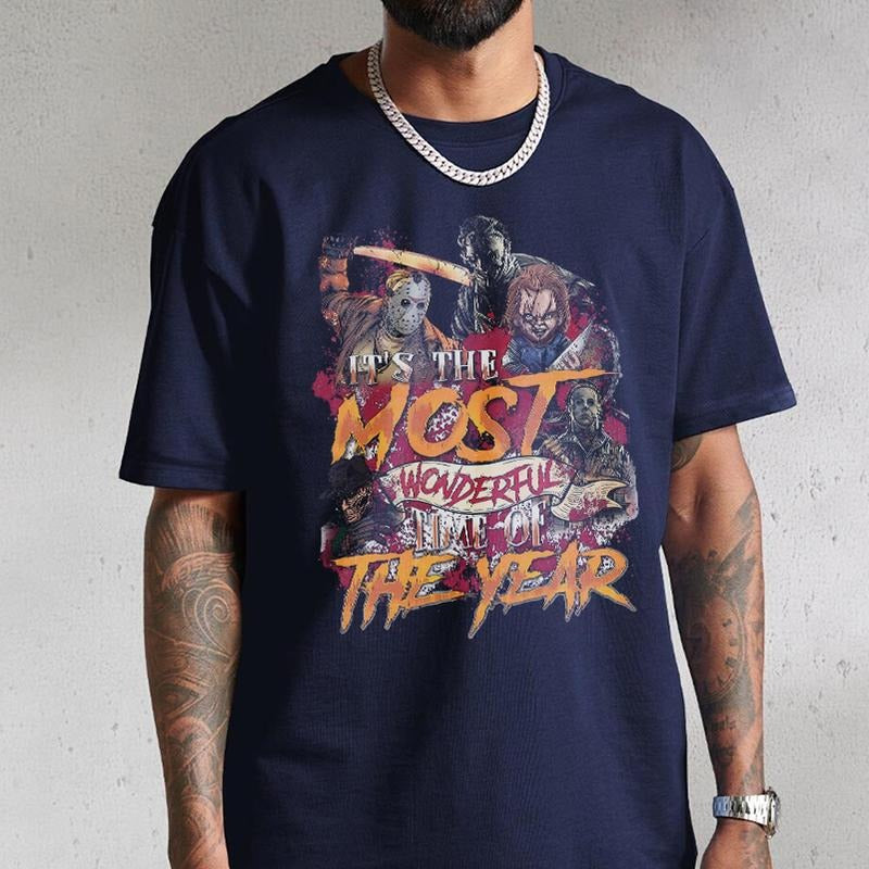 It's The Most Wonderfull Time Of The Year T-Shirt, Vintage Halloween Sweatshirt, Halloween Hoodie