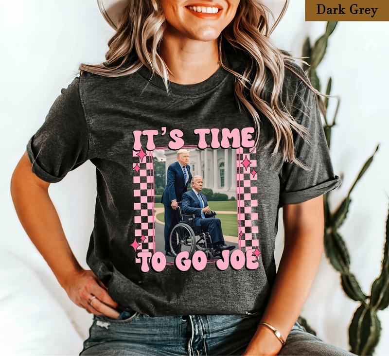 It's Time To Go Joe Shirt, Anti-Biden Protest Tee, Republican 4th of July Apparel, Funny Election Shirt, Election 2024 MAGA, Pro-Trump Shirt