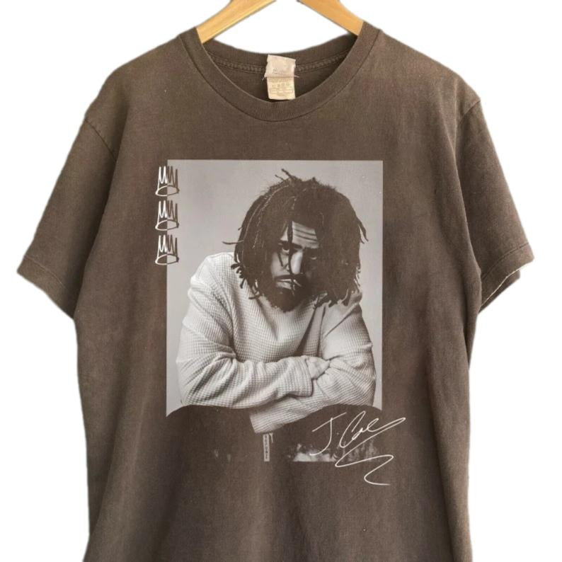 J Cole Retro Graphic Shirt, J Cole Tour Shirt, Clothing J Cole Shirt Gift for Men Women Unisex T-shirt