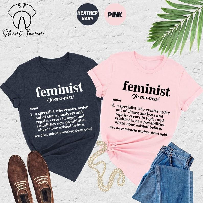 Jessie J Ross Feminist Definition Shirt, Feminist Shirt, Feminism Shirt, Girl Power Shirt, Female Gift, Strong Woman Shirt, Women Empowerment,Gift For Her, Unisex Graphic Tee, Smooth Fabric, Aesthetic Streetwear Vibe