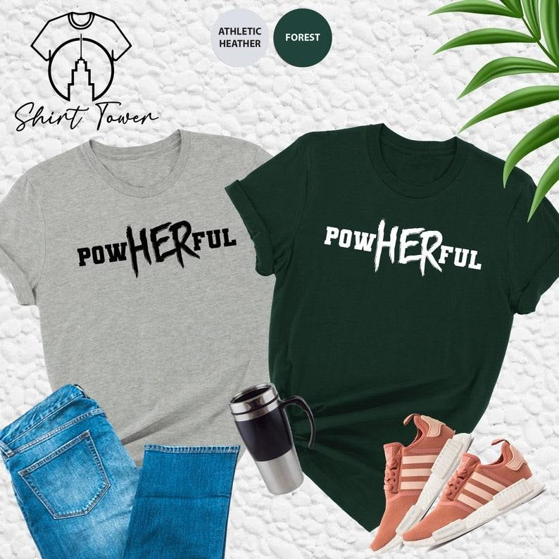 Jessie J Ross Powherful Shirt,Girl Power Shirt,Women Empowerment Shirt,Boss Babe Shirt,Strong Women Gift,Girl Boss Shirt,Empowered Women Tee,Feminist Gift, Unisex Graphic Tee, Smooth Fabric, Aesthetic Streetwear Vibe