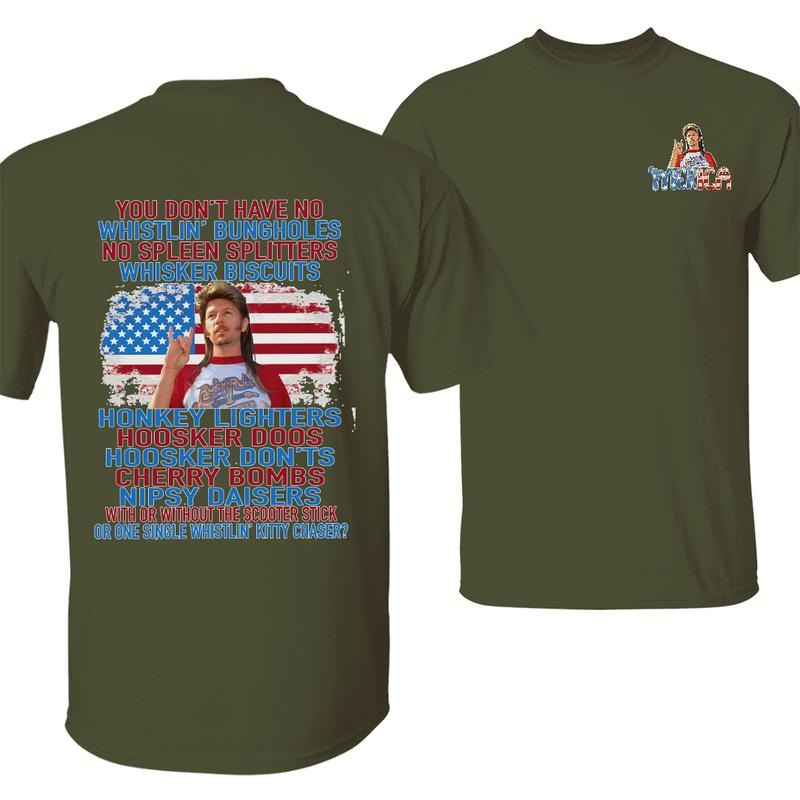 Joeee Dirt Merica July 4th Shirt, Funny J0e Dirt 4th Of July Shirt, J0e Dirt Merica 2 Sides Tshirt, Independence Day Shirt, Full Colors, Full Sizesstyle{n002}2