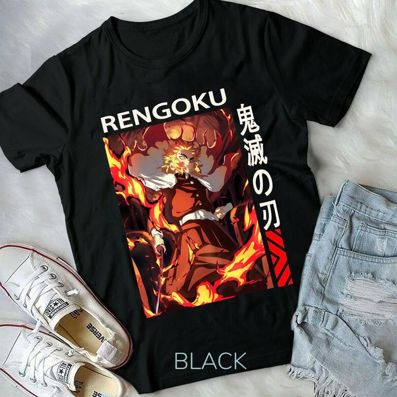 Kyojuro Rengoku,Kimetsu no Yaiba Wikia,anime,new,manga,top,Unisex T-Shirt S-4XL