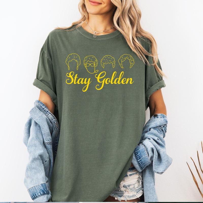 Live Like Rose, Dress Like Blanche, Think Like Dorothy, The Golden Girls Shirt, Stay Golden Shirt, Golden Movie Tee
