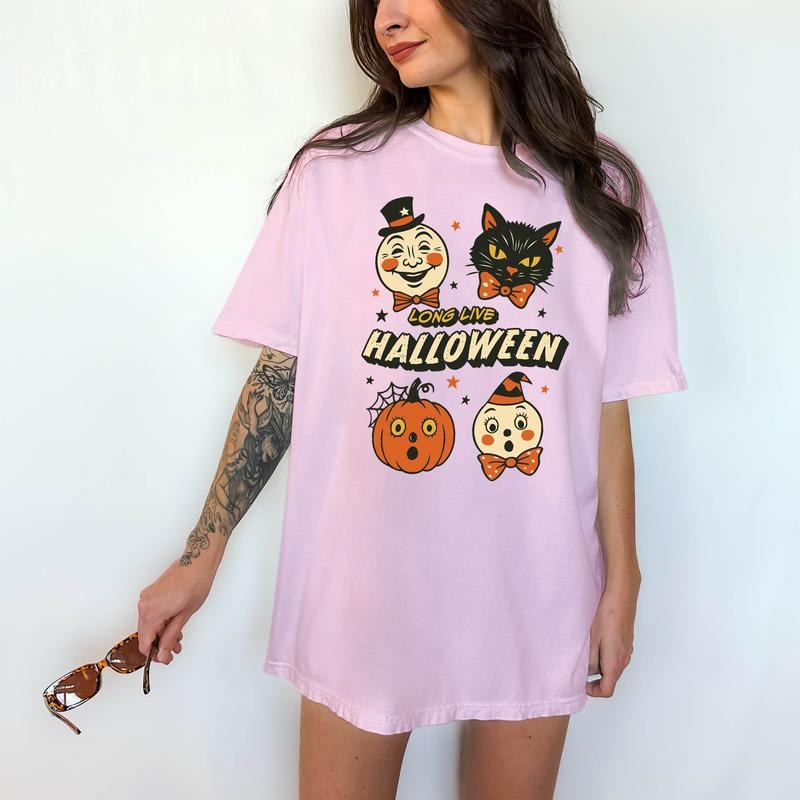 Long Live Halloween - T-Shirt, Unisex T-Shirt, Funny Tee, Comfortable Shirt