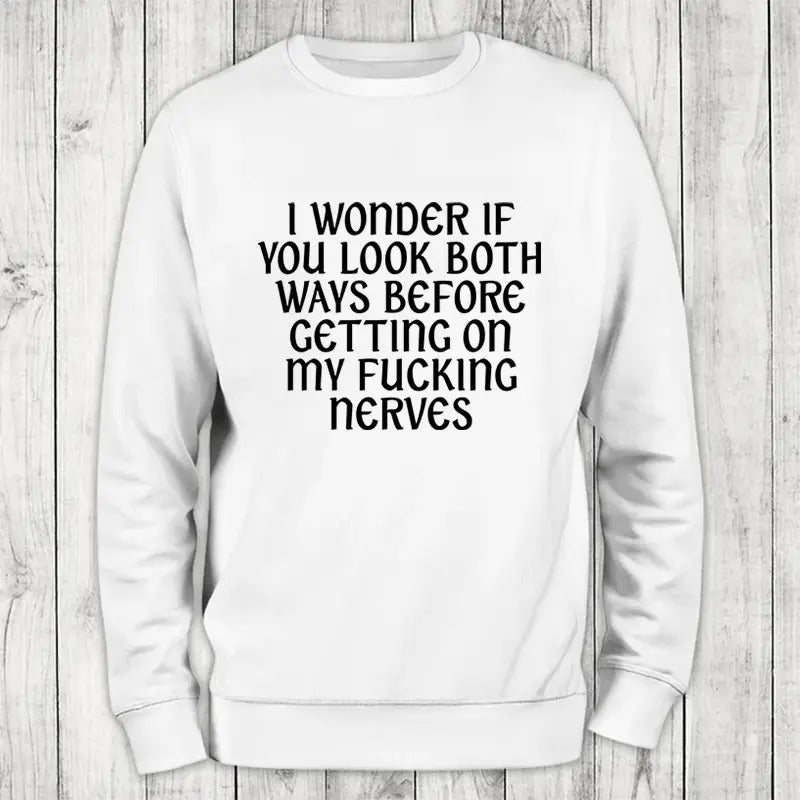 Look Both Ways Sweatshirt Classic Womenswear