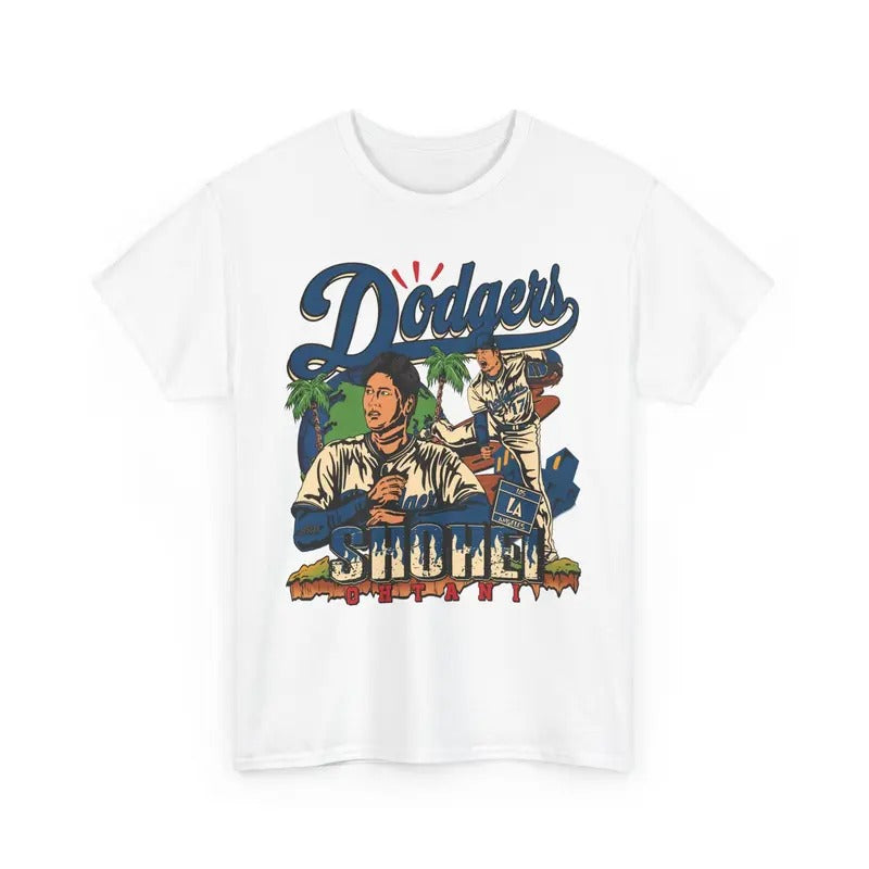 Los Angeles Baseball Short Sleeve T-Shirt for Men - Menswear