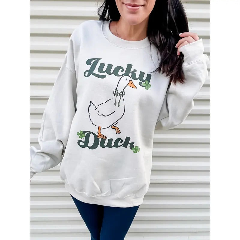 Lucky Duck Graphic Top