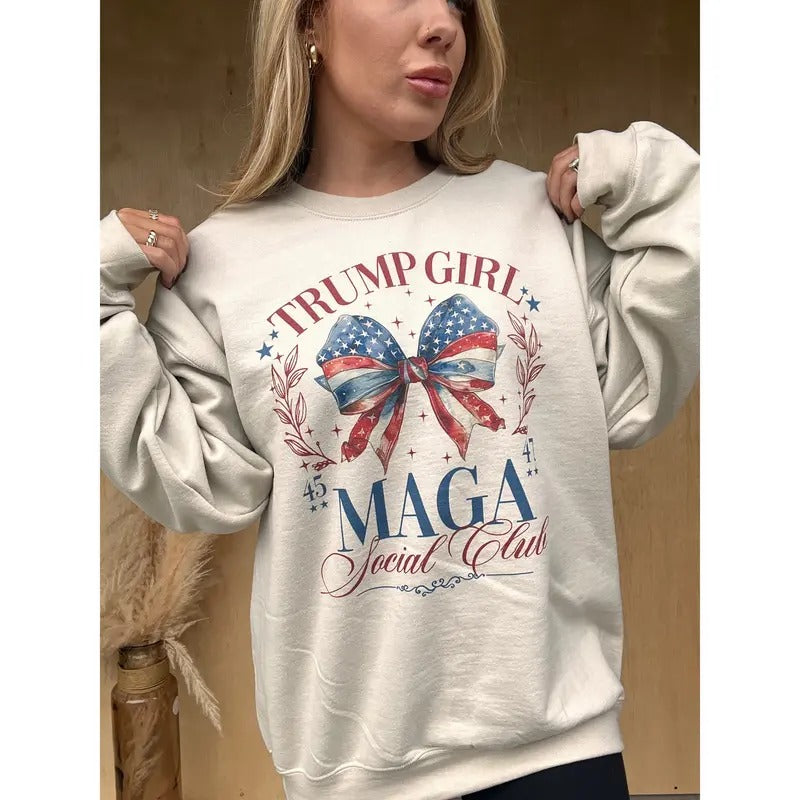 MAGA Social Club Graphic Top