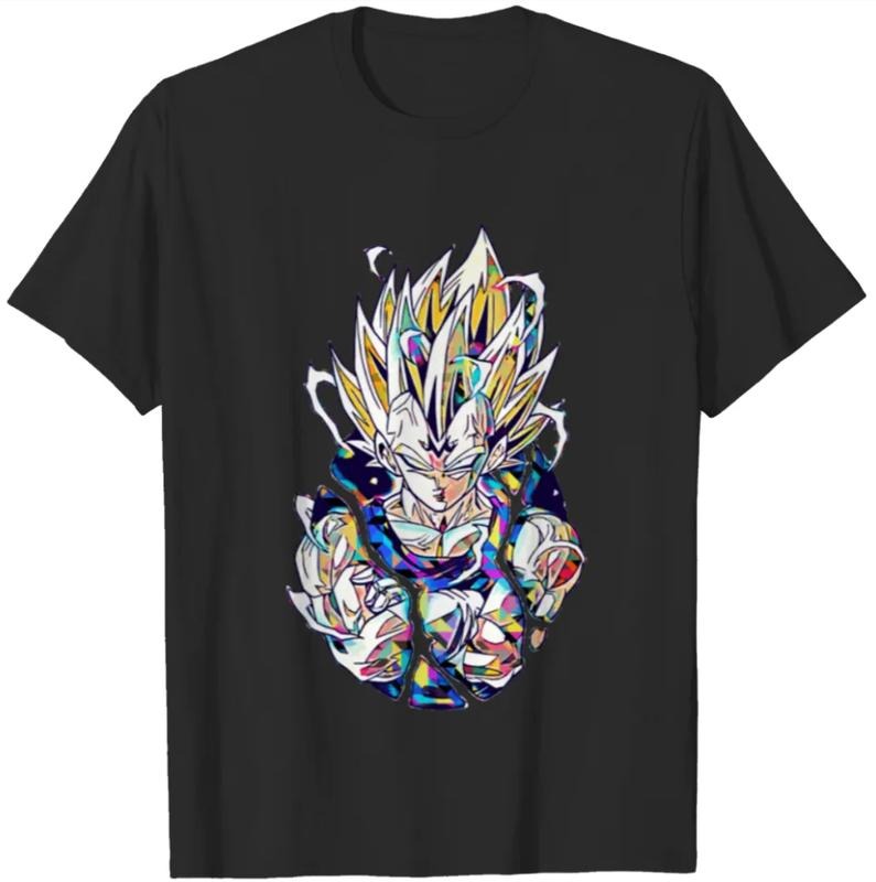 Majin Vegeta - Vegeta Dragonball Z - T-Shirt, Anime Manga Unisex T-Shirt, Gift For Him Menswear Top