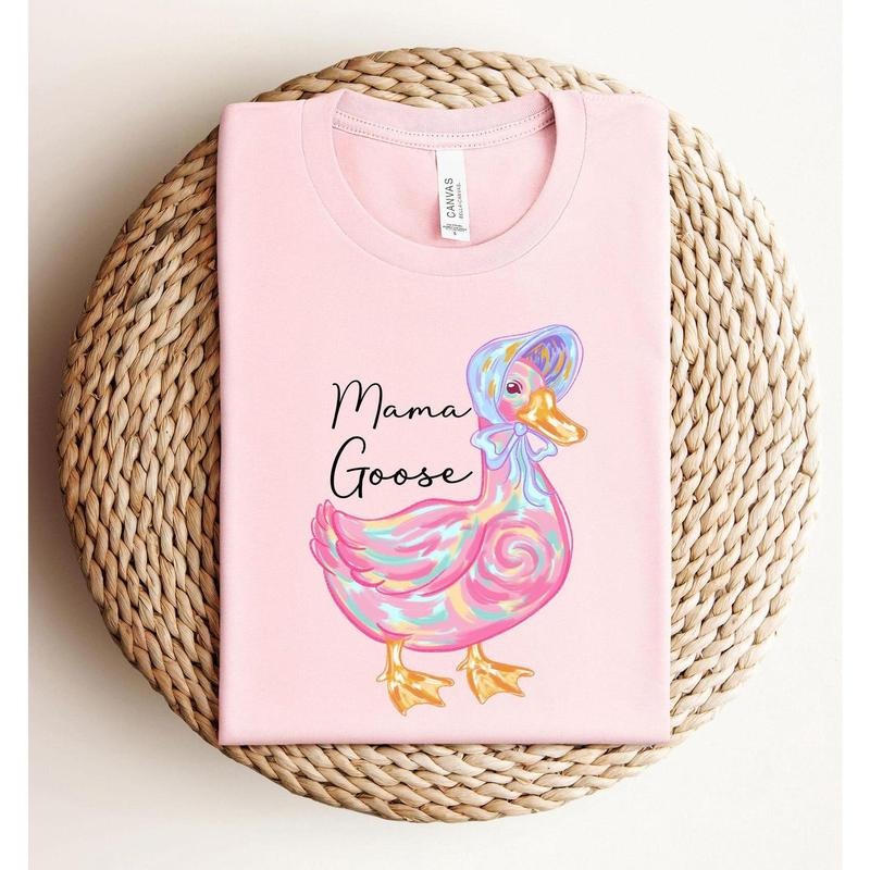 Mama Goose Shirt, Funny Mom Shirt, Watercolor Goose Mom Shirt, Goose Mama Shirt, Mother's Day Shirt, Mama Love Shirt, Cute Mom Shirt