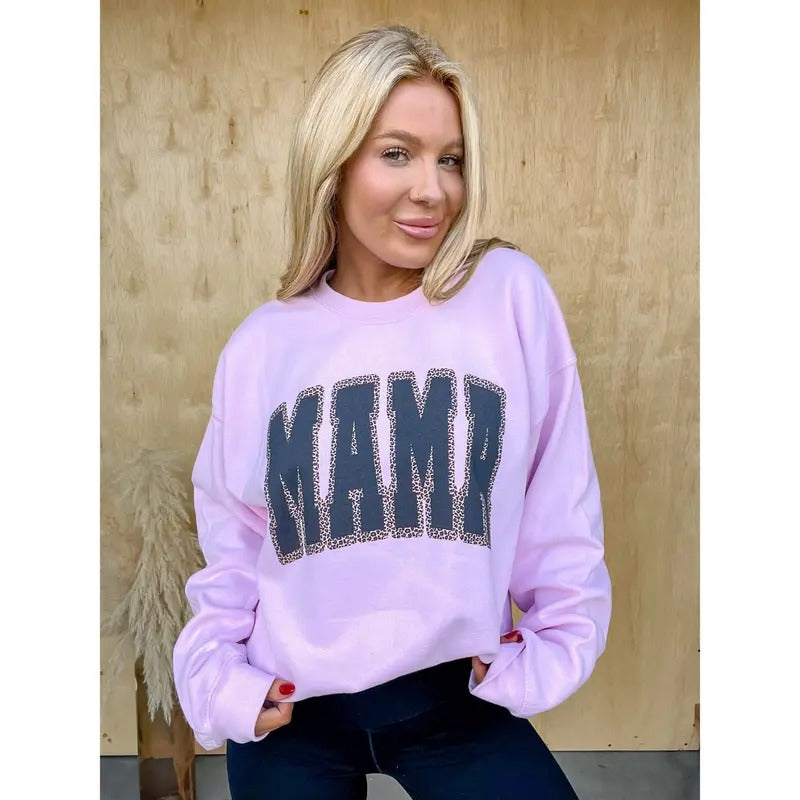 Mama Leopard Graphic Top