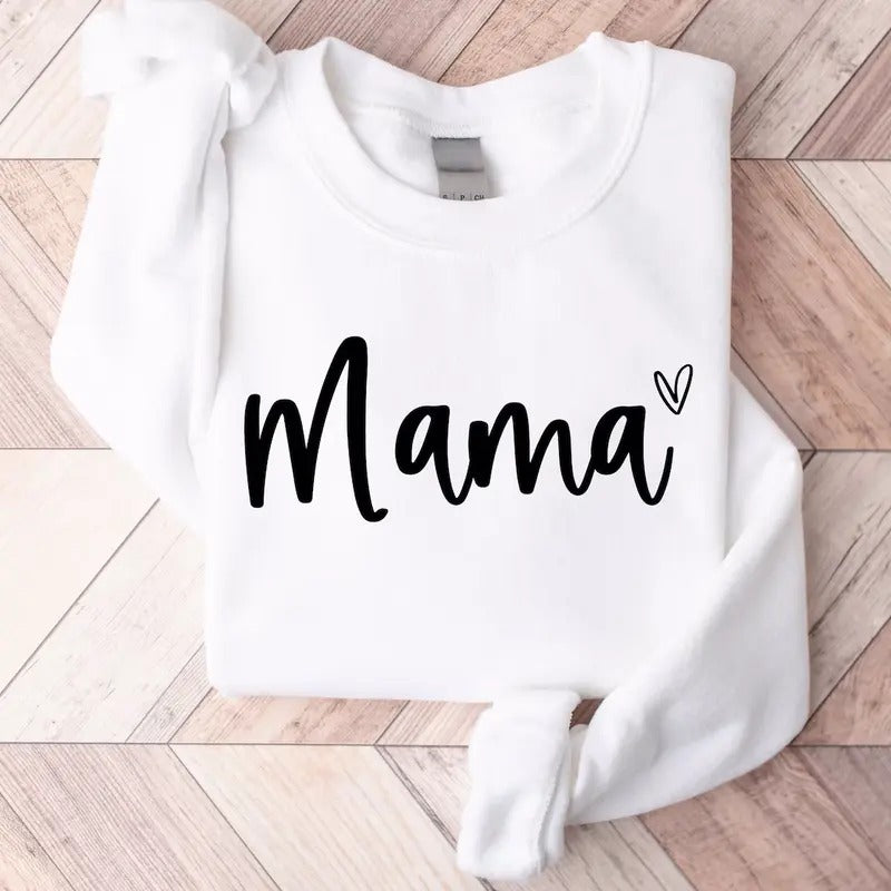 Mama Sweatshirt & T-shirt Comfortable Fabric