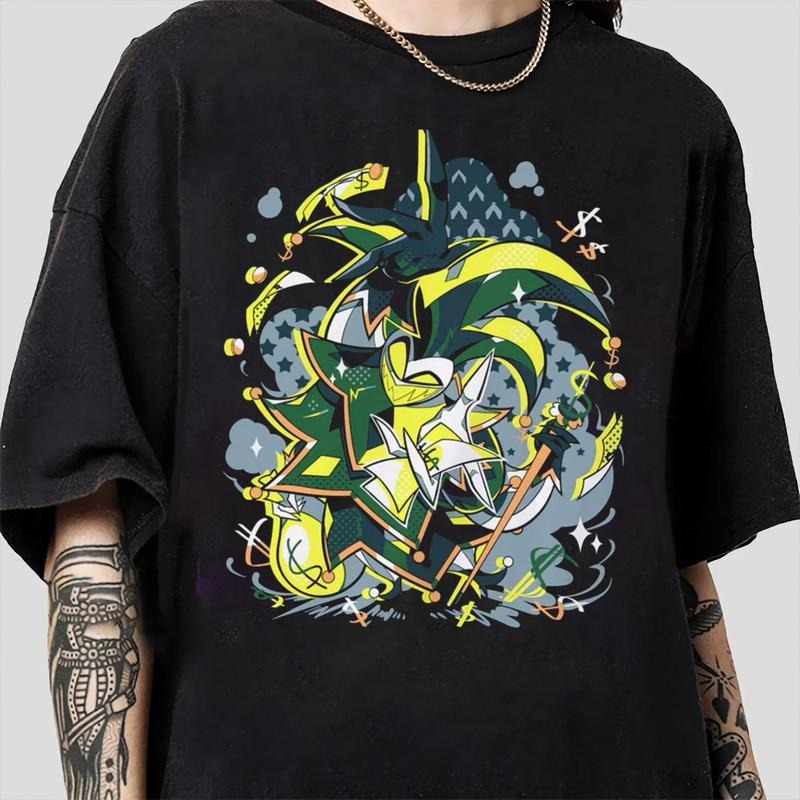 Mammon T-Shirt, Hazbin Hotel Characters, Hazbin Hotel T-Shirt, Hazbin Hotel Cartoon , Birthday Gift for fan, Helluva Boss