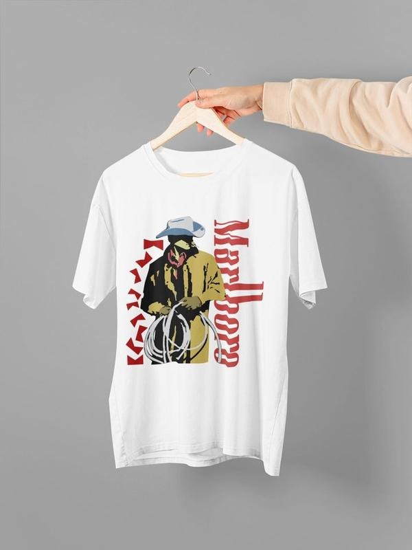 Marlboro Vintage Cowboy Shirt, Marlboro Shirt vintage T-shirt, sweater and Hoodie 90s shirt