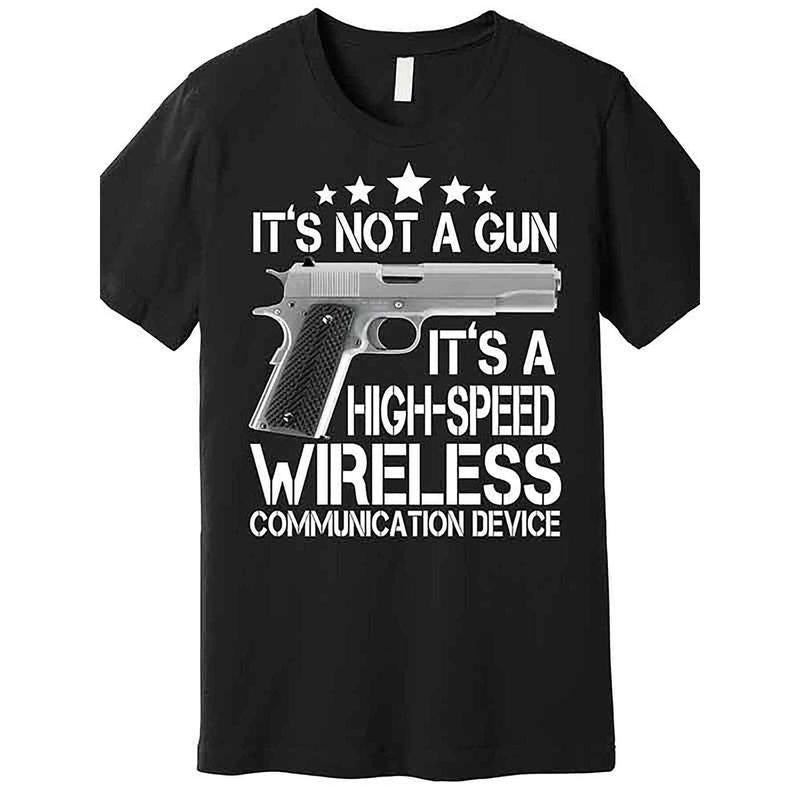 Men's Breathable Cotton T-Shirt - Comfort Fit, Graphic Print, Perfect for Casual & Outdoor Activities, Machine Washable Made in USA