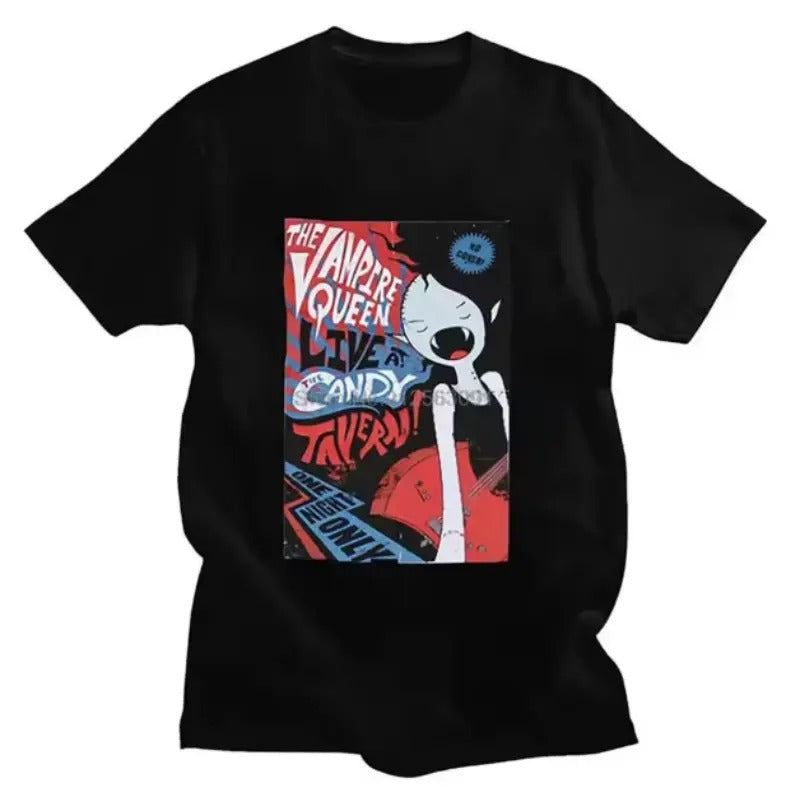 Men's Clothing Fashion Adventure Time Vintage Graphic Tees, Crew Neck, Size S- 3XL, Menswear Top, Womenswear Top Underwear Streetwear