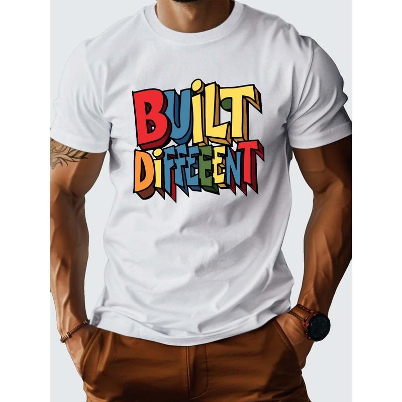 Men's Cotton T-Shirts - Soft, Breathable, Classic Fit, Relaxed Style, Premium Quality, Everyday Wear Made in USA