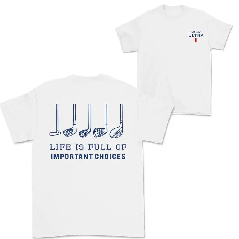 Michellob Ulltra Golfing Shirt, Ulltra Shirts, Graphic Tee For Men, For Women