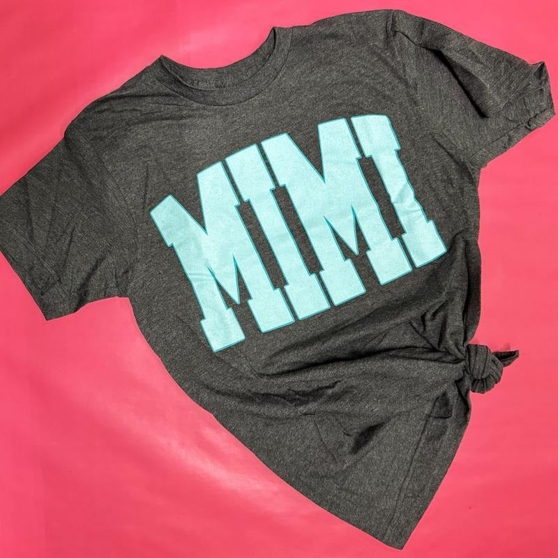 Mimi University Print Soft Graphic Tee