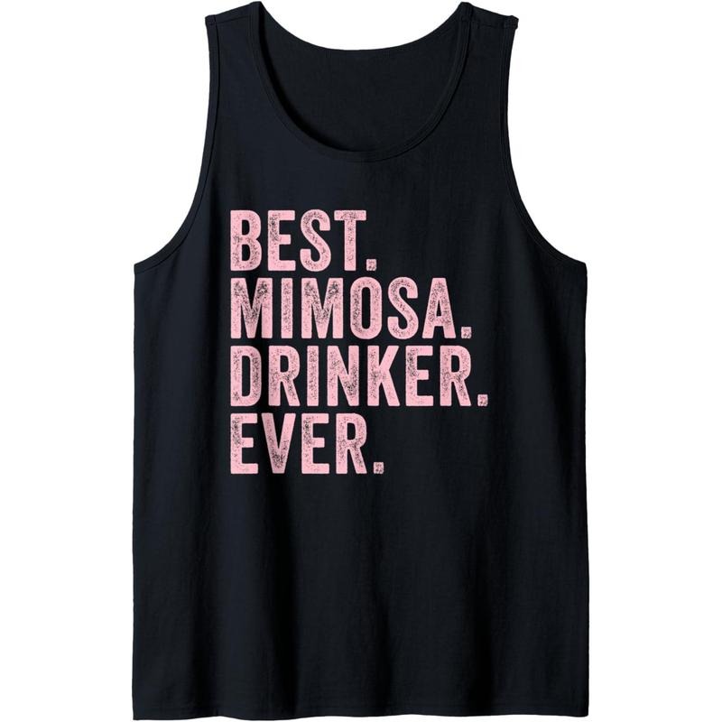 Mimosa Funny Best Mimosa Drinker Tank Top MADE IN USA