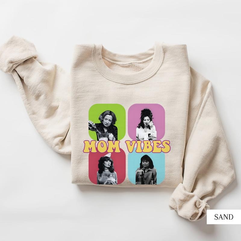 Mom Vibes Vintage Shirt, Retro Mom Shirt, Mother's Day Gift
