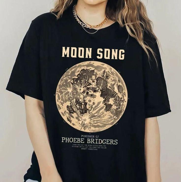 Moon Song Phoebe Bridgers Shirt, Phoebe Bridgers Tour 2022, 2022 Tour, Music Shirt, Phoebe Bridgers On Tour Reunion Tour 2022 Unisex T-Shirt
