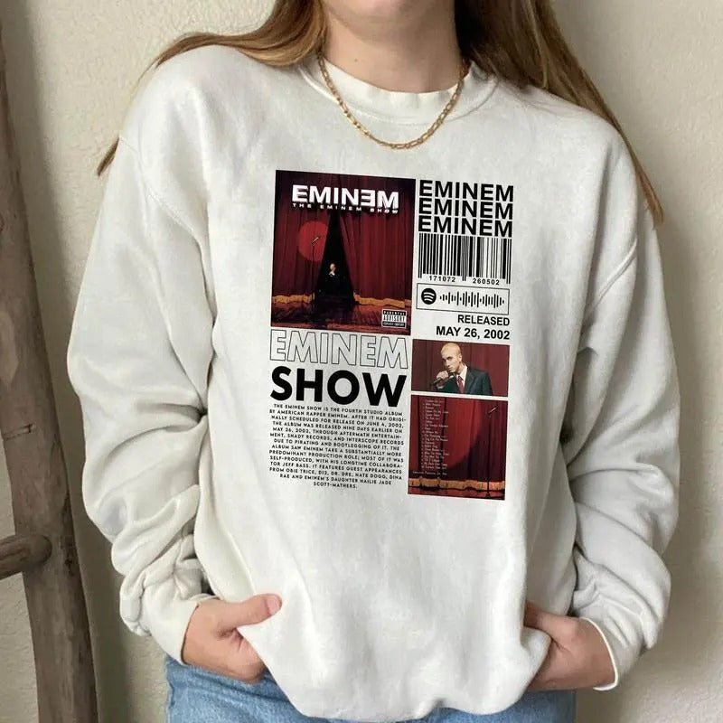 Music sweatshirt - Eminem show sweatshirt