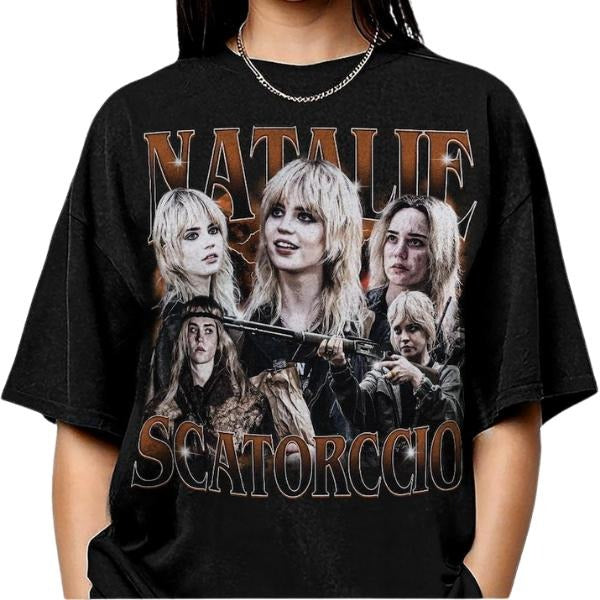 Natalie Scatorccio Yellowjackets White Lotus Vintage 90s Bootleg Shirt