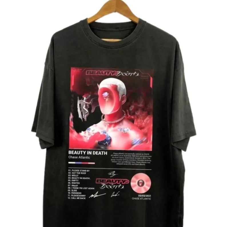 New Chase Atlantic Tour Shirt, Chase Atlantic Beauty In Death Shirt, Music Album Shirt, Gift For Men Women
