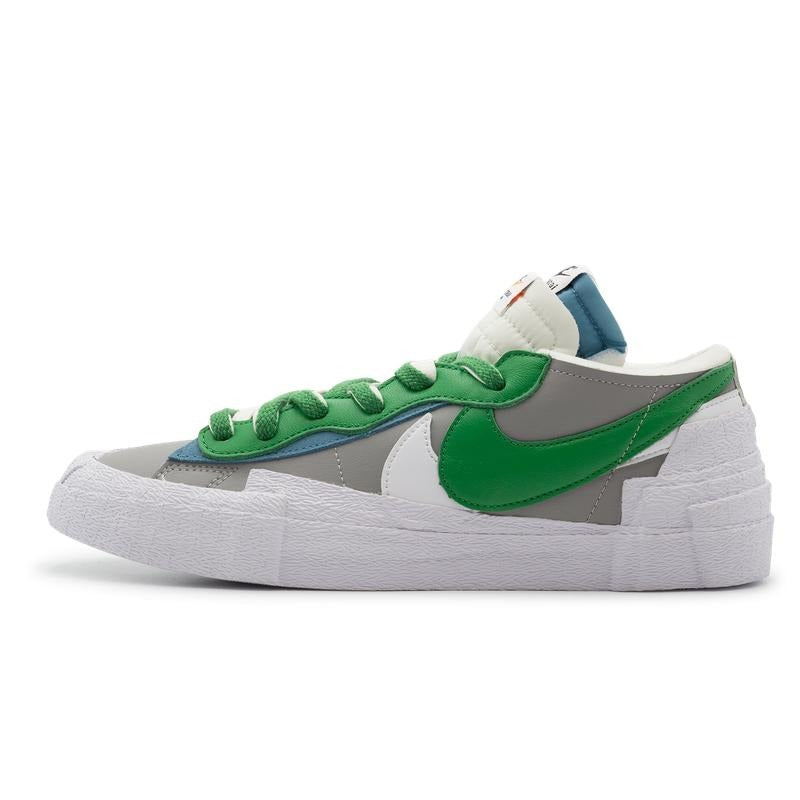 Nike Blazer Low x Sacai White Grey Classic Green (DD1877-001) Men Size 6-12