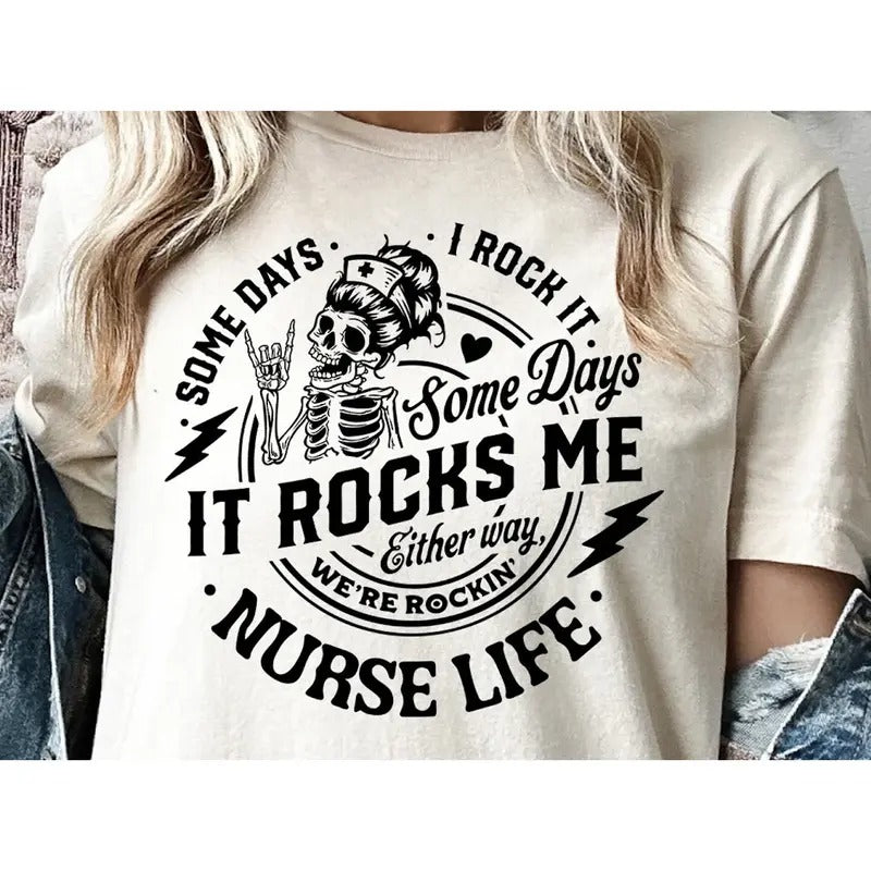 Nurse Life Graphic Tee