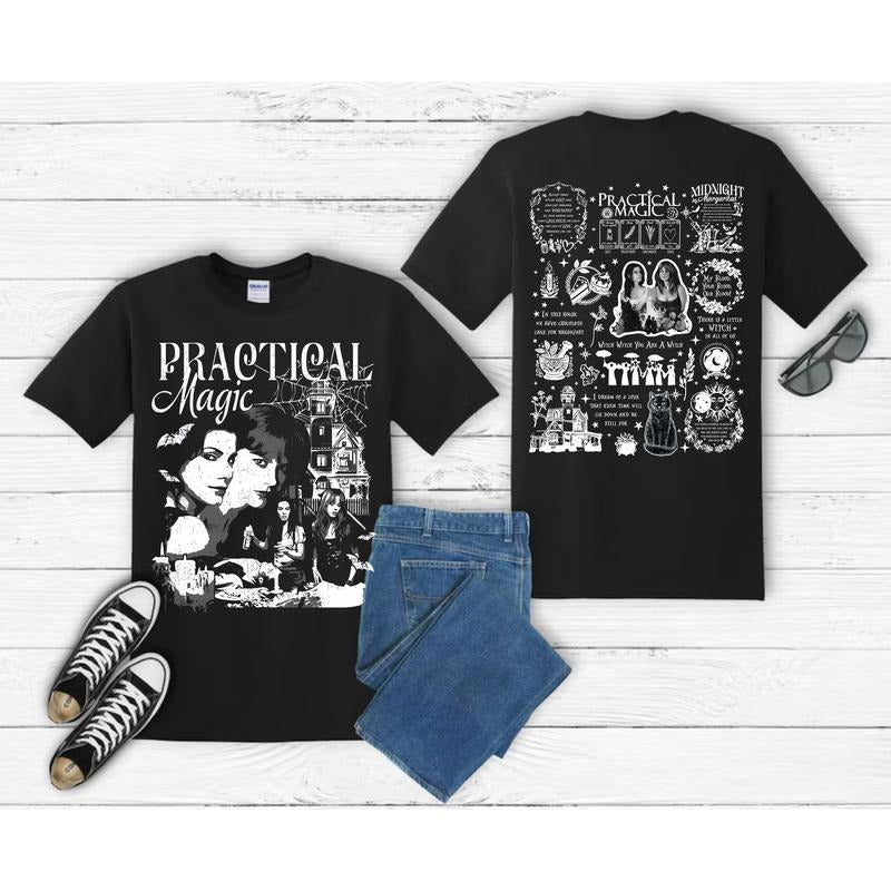 Owens Sister Shirt, Witch Sisters Shirt, Gifts for Halloween, Witchy Halloween Apparel, Practical Magic Movie Shirt, Old Gothic Halloween Movie Shirt