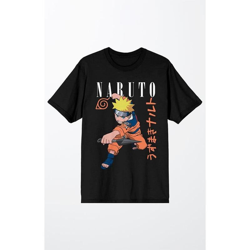 PacSun Women's Black Naruto Classic Character T-Shirtstyle{n002}2