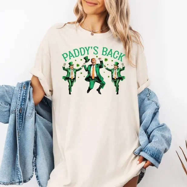 Paddy's Back Shirt,Funny Trump Irish Dance Shirt,St Patricks Day Shirt,St Patricks Trump,Trump Shamrock Shirt,Irish Day Trump Shirt,Trump