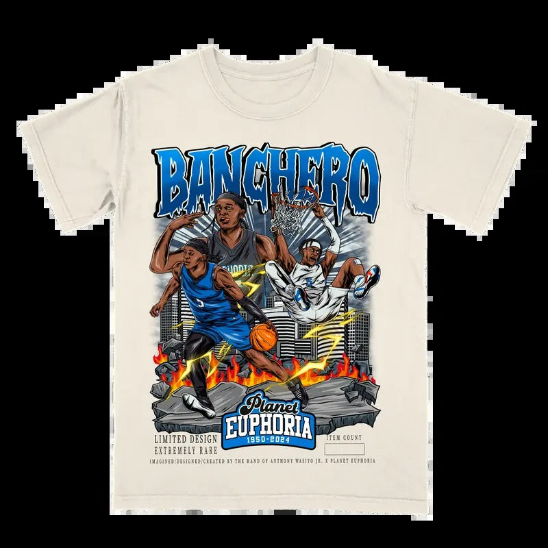 Paolo Banchero Tee | Vintage Tee Graphic T-Shirt Sweatshirt Hoodie | Sport Tee - Gift For Fan