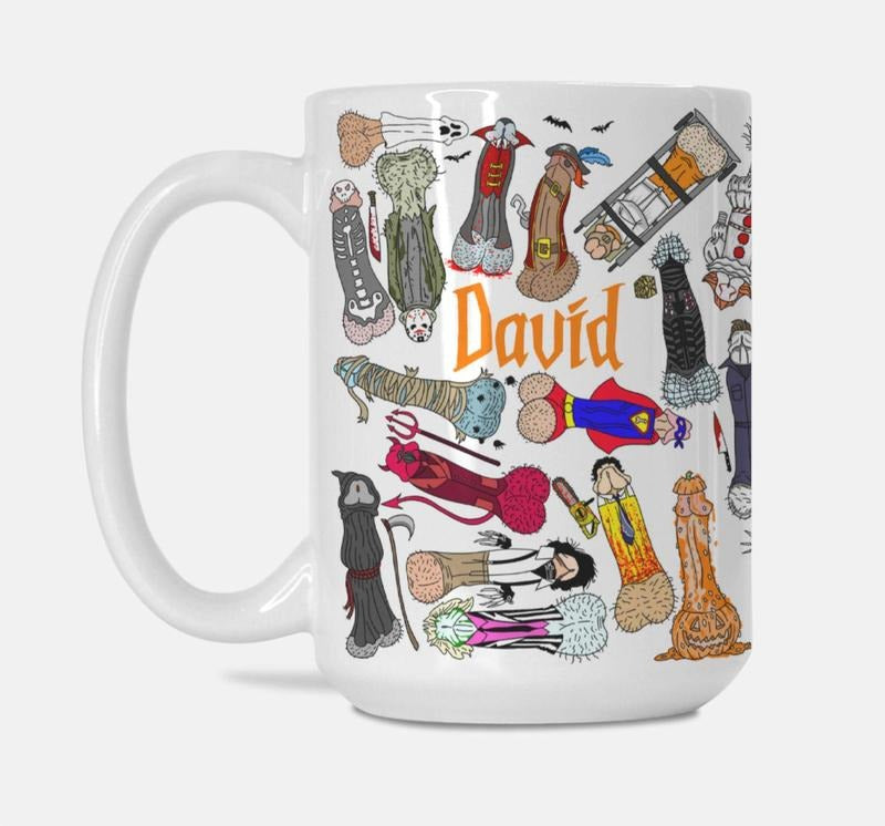 Personalized Dick Or Treat Halloween Customized Funny Dick Penis Horror Inappropriate Gift, Dirty Humor, Graphic Tees, Fun