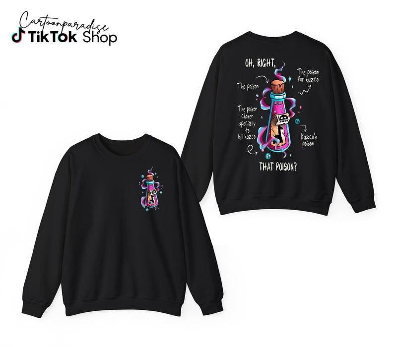 Pick Your Poison 2 Sides T-Shirt, Sweatshirt, Retro Halloween Shirt, Vintage Oh Right That Poison Sweatshirt