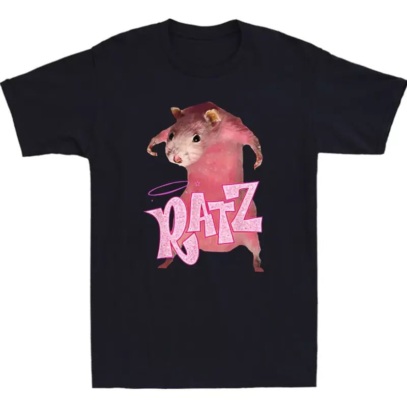 Pink Ratz Mouse Funny Pink Rat Meme Shirt