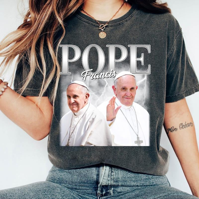 Pope Francis T-Shirt, Pope Francis Vintage Shirt, Pope Francis Sweatshirt, Thank You Father Pope Francis Shirt
