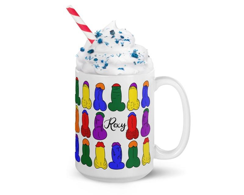 Rainbow Pride Mug, Lgbt Coffee Mug, 11Oz 15Oz, Funny, Graphic Tees, Funny Coffee Mug Gift