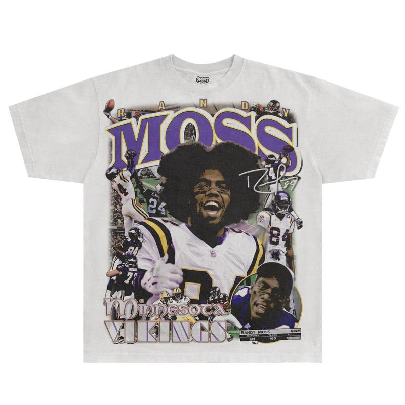 Randy Moss Tee | Vintage Tee Graphic T-Shirt Sweatshirt Hoodie | Sport Tee - Gift For Fan